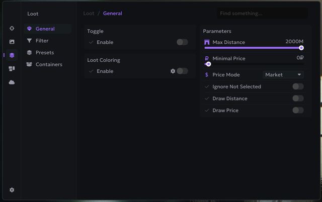 EFT — Loot general